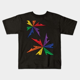 Snowflake -- Minimalism Kids T-Shirt